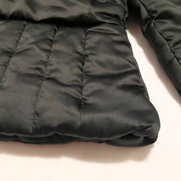 Rothschild Black Hooded Jacket Kids Girls Small 7/8 Coat - Picture 15 of 16